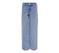 ONLY Kogcomet Wide Dnm LB Noos Pantaln, Mezclilla De Color Azul Claro, 158 cm para Niñas