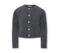 Only Kogpiumo Petra Pearl O-Neck Car KNT Noos, Perla Negra, 146-152