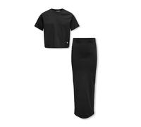 ONLY Kogsilvina Ss Top/Midi Skirt Set SWT
