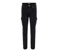 Only Konmissouri Reg Ank Life Cargo Pnt Noos Vaqueros, Black, 164 para Niñas