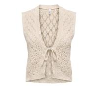 ONLY L Onlchili S String Cardigan Knt Nca, Crudo, Mujer