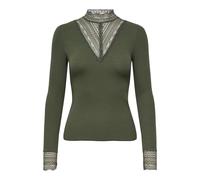Only Ladies L/S 15207788 - Camiseta de Cuello Alto para Mujer, Rosin., L