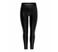 ONLY Leggings Jdystine PU JRS Noos para Mujer, Color Negro, Talla XS