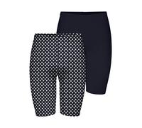 ONLY Leggings 'ONLLIVE LOVE' navy / blanco S navy / blanco
