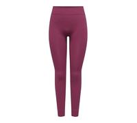 ONLY Mallas para Mujer Onpjaia Life HW Seam Noos, Beaujolais, XS-S