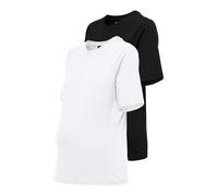 Only Maternity Camiseta negro / blanco XXL negro / blanco