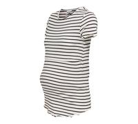 Only Maternity Camiseta 'OLMCyra' negro / blanco XXL negro / blanco