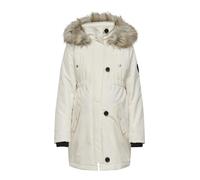 Only Maternity Parca de invierno 'IRIS' crema / negro L crema / negro