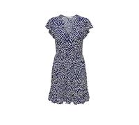 ONLY Minivestido ONLCLAUDETTE LIFE azul oscuro | L