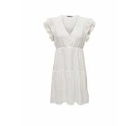 ONLY Minivestido ONLHELENA crema | M
