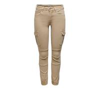 ONLY Missouri - Pantalones cargo ajustados con puños en el tobillo, nómada, 34