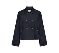 ONLY Mujer Gabardina Corto, azul oscuro, XS