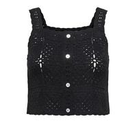 ONLY Mujer Onlamari S/L Top JRS, Negro, XS