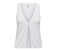 Only Mujer Onlantonia SL Vest KNT, Blanco Brillante, M