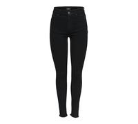 ONLY Mujer Onlblush Mid Sk Ank Rawjns Rea2343 Noos Vaqueros, Negro, S / 32L