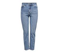 Only Mujer Onlemily Life HW St Ankle Mae0012 Noos Jeans Not Applicable, Denim Azul Medio, 26/34