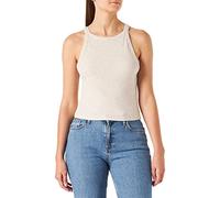 ONLY Mujer Onlemma S/L JRS Noos Top, Pumice Stone/Detalle: Melange, L