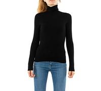 Only Mujer Onlkarol L/S Rollneckpullover Knt Noos suéter,Negro (Black Black),S