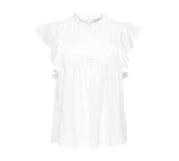 ONLY Mujer Onlkatti S/S Dobby WVN Noos Top Cuello O Mangas Cortas para Primavera/Verano, Cloud Dancer, XS