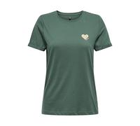 Only Mujer Onlkita Life S/S Top Noos, Pineneedle, S