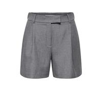 ONLY Mujer Onllinda HW Mel TLR Noos Pantalones Cortos De Talle Alto Y Pierna Ancha, Color Gris., XL