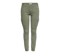 Only Mujer Onlmissouri Reg Ankl Cargo Pant Pnt Noos Pantalones Not Applicable, Verde (Oil Green Oil Green), Talla Única (talla del fabricante: 36)