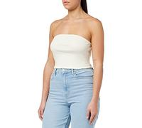 Only Mujer Onlnessa S/L Bandeau JRS Top, Cloud Dancer, L