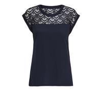 Only Mujer Onlnicole S/S Mix Top Noos Camiseta, Azul (Night Sky), S
