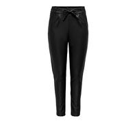 Only Mujer ONLPOPTRASH Easy Coated Pant PNT Noos Pantalón, Black, M/34