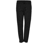 Only Mujer Onlpoptrash Easy Colour Pant Pnt Noos Pantalones, Black, 34W / 30L