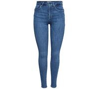 Only Mujer Onlpower Mid Push Up Sk Rea2981k Noos Vaqueros skinny, Light Blue Denim, L / 30L
