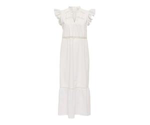 ONLY Mujer Onlsunny Capsl Frill Dress WVN Noos Elegante Vestido De Corte Regular con Volantes, Cloud Dancer, M
