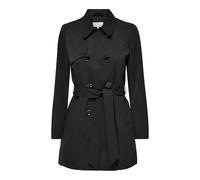 Only Mujer Onlvalerie Trenchcoat CC Otw Gabardina Not Applicable, Black, XL