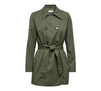 ONLY Mujer Onlvalerie Trenchcoat CC Otw Gabardina Not Applicable, Hoja de UVA, L
