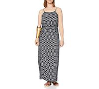 Only Mujer Onlwinner Sl Maxidress Noos Wvn Vestido, Negro (Black/Graphic Circle), 36