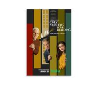 Only Murders in The Building- Pósteres impermeables para pared, impresión en casa, a prueba de humedad, fácil de instalar y resistente a la decoloración, estilo sin marco, 30 x 45 cm