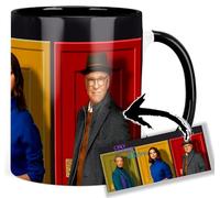 Only Murders In The Building Steve Martin Short A Taza Ceramica Interior y Asa Negra
