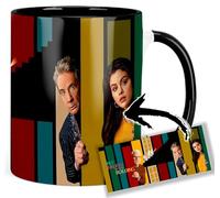 Only Murders In The Building Steve Martin Short B Taza Ceramica Interior y Asa Negra