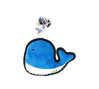 Only Natural Pet Winston The Whale - Juguetes de peluche reciclados de criaturas marinas, 8.5 x 7.5 pulgadas