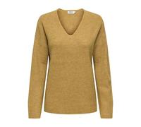 ONLY Neck Pullover Onlcamilla Cuello en V L/S Jersey Knt Noos, Thrush de Madera, S para Mujer