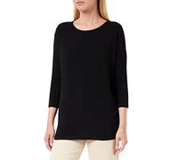 ONLY NOS Mujer Onlglamour 3/4 Top Jrs Noos Camiseta Not Applicable, Negro (Black Black), Small