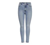 ONLY Onlmila HW SK ANK Jeans Bj13502-1 Noos Vaqueros Skinny, Azul (Light Blue Denim Light Blue Denim), 36 /L32 (Talla del Fabricante: 27) para Mujer