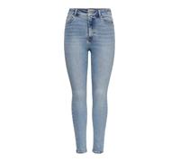 ONLY Onlmila HW SK ANK Jeans Bj13502-1 Noos Vaqueros Skinny, Azul (Light Blue Denim Light Blue Denim), 36 /L32 (Talla del Fabricante: 27) para Mujer