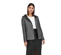 ONLY NOS Mujer Onlsedona Short Light Jacket Otw Chaqueta Not Applicable, Gris (Dark Grey Melange Dark Grey Melange), Large