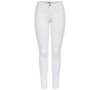 ONLY NOS Onlultimate King Reg Jeans Cry1703 Noos, Vaqueros Skinny Mujer, Blanco (White), W36/L34 (Talla del Fabricante: Small)