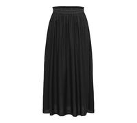 Only Nos Onlvenedig Paperbag Long Skirt Wvn Noos, Falda Mujer, Negro (Black Black), 38 (Talla del Fabricante: Small)