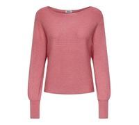 ONLY Onladaline L/S Short Pullo KNT Noos Jersey de Punto con Cuello Barco para Mujer, Tea Rose, M