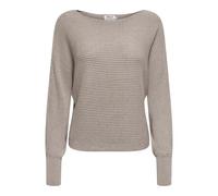 ONLY Onladaline L/S Short Pullo Knt Noos Jersey De Punto con Cuello Barco, Satélite, XL para Mujer