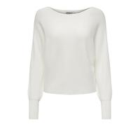 ONLY ONLADALINE L/S Short PULLO KNT Noos Suéter pulóver, Snow White, L para Mujer