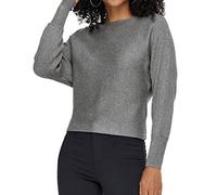 ONLY Onladaline Life L/S Pullo Knt Noos-Pantalón Corto Suéter, Color Gris, L para Mujer